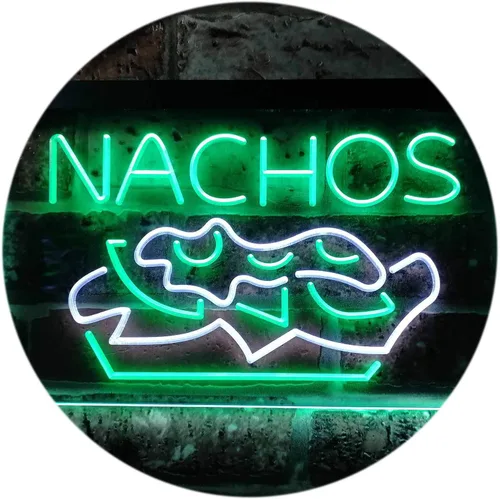 Miniatura 17 de ADVPRO Nachos Café - Letrero de neón LED de doble color, azul y rojo, 16 x 12 pulgadas, st6s43-i0314-Br