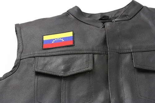 Miniatura 2 de Parche de bandera de Venezuela - 3x2 pulgadas. Parche bordado para planchar (P5170)