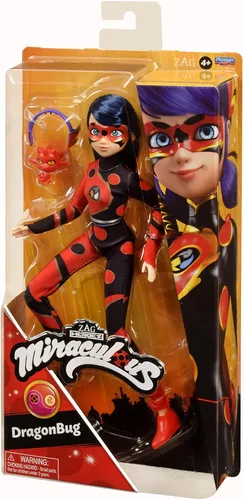 Miniatura 5 de Muñeca de moda de 26 cm de Dragon Bug de Miraculous Ladybug y Cat Noir