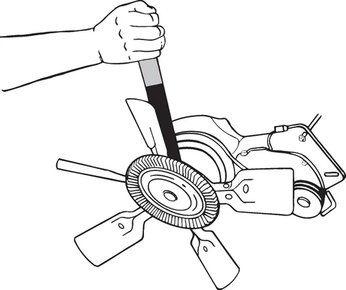 Miniatura 3 de Llave de embrague para ventilador Lisle 44180