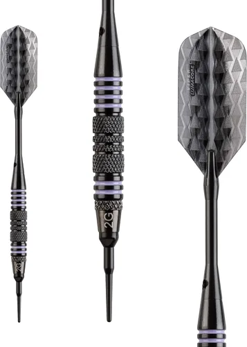 Miniatura 11 de Bobcat Adjustable Weight Soft Tip Darts with Storage/Travel Case