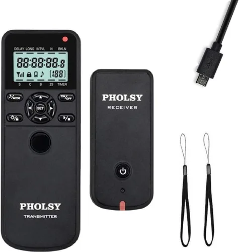 Miniatura 9 de PHOLSY Control remoto con temporizador de cámara con HDR compatible con Canon R100 R8 R6ii R7 R10 90D 250D 850D 6Dii 7Dii G1Xiii; para Olympus OM-1