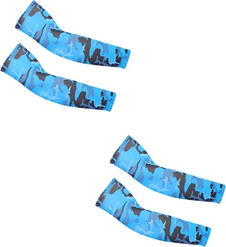 Miniatura 7 de PFFY 2 Pairs UV Protection Cooling Arm Sleeves for Men and Women UPF 50 Sun Sleeve