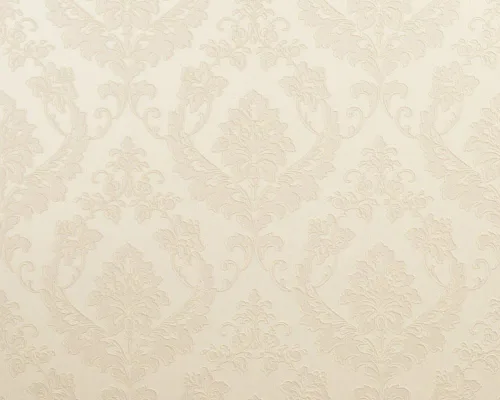 Miniatura 2 de Muestra solo para fines de exhibición. Papel tapiz texturizado Concord con motivos florales de damasco, satén morado, 7 x 10 pulgadas, 266736