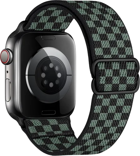 Miniatura 13 de Correas elásticas de nailon compatibles con Apple Watch de 1.496 pulgadas, 1.575 pulgadas, 1.614 pulgadas, 1.654 pulgadas, 1.732 pulgadas, 1.732