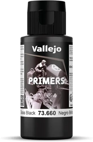 Miniatura 5 de Vallejo Pintura de imprimación negra brillante, 1.1 fl oz