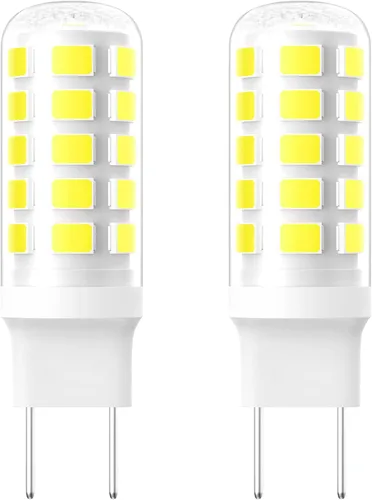 Bombilla LED G8 regulable, bombilla de microondas de 120V 50W de repuesto para campana extractora de microondas GE, bombilla de luz para cocina