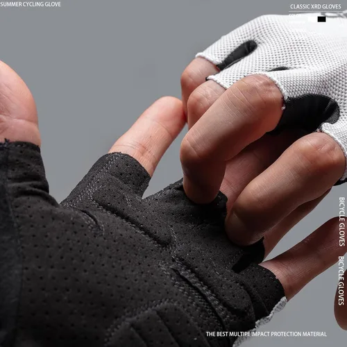 Miniatura 5 de Guantes de ciclismo Antideslizante, almohadilla XRD que absorbe los golpes, guantes de ciclismo MTB ligeros y transpirables para hombres y mujeres