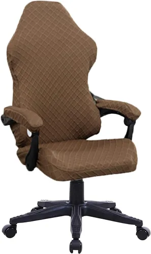 Miniatura 12 de Deisy Dee SIN Silla, SOLO Fundas para Sillas Gaming, Fundas Deslizables Gaming Fundas de Poliéster Elástico para Silla Gaming Reclinable de Carreras