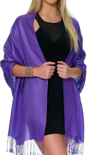 Miniatura 180 de Pashminas, chales y mantones para usar con vestidos de noche y en bodas, grandes y suaves