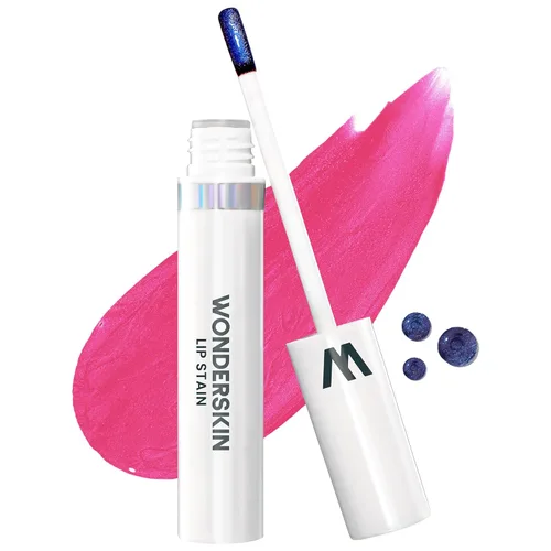 Miniatura 28 de Wonderskin Wonder Blading Mancha de Labios Todo el Día Mascarilla Despegable y Kit Revelador - Tinte de Labios Nude Duradero e Impermeable, Kit