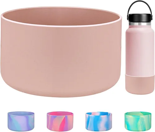 Miniatura 21 de HEYSKAY Funda protectora de silicona para botella de agua Hydro Flask y compatible con Stanley Tumbler, Yeti, Simple Modern, accesorios para Mezcla