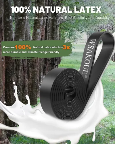 Miniatura 3 de Resistance Bands, Pull Up Bands, Exercise Workout Bands for Working Out, Pull Up Assistance Bands Set for Men & Women, Body Stretching, Physical