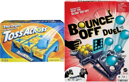 Miniatura 5 de Mattel Games Toss Across - Juego al aire libre para niños, juego de lanzamiento de costales de frijoles para campamentos y noches familiares