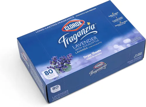 Miniatura 6 de Clorox Fraganzia - Hojas de secado de tela suavizantes que reducen las arrugas, antiestática, ropa de gran olor, suaviza las telas, lavanda