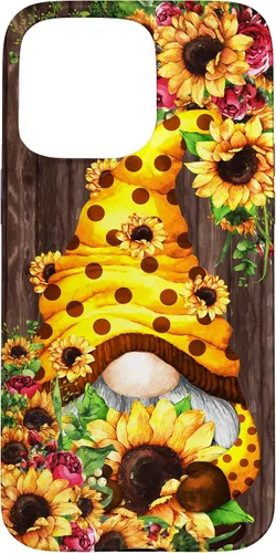 Miniatura 31 de Yellow Sunflower Gnome for Women Cute Summer Flower Pattern Case for iPhone 17