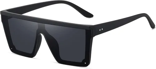 Miniatura 2 de Jectieey Oversized Square Sunglasses for Women Men Trendy Flat Top Sun Glasses Siamese Shades UV Protection