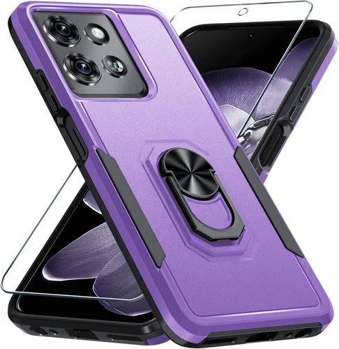 Miniatura 17 de Janmitta - Funda compatible con Moto G 5G 2023 con protector de pantalla, cubierta protectora de cuerpo completo resistente a prueba de golpes