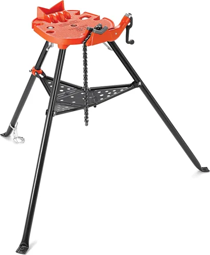 Miniatura 5 de RIDGID 36273 460-6 TRISTAND Tornillo de cadena y RIDGID 10883 modelo 418 engrasador con aceite de corte de rosca prémium
