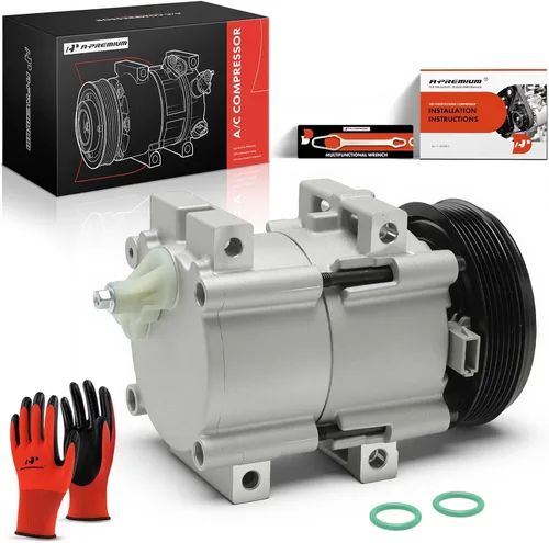 Miniatura 10 de A-Premium Compresor de aire acondicionado de CA con embrague compatible con Ford Ranger 2.3L 2001-2011 y Mazda B2300 2.3L 2001-2009, B4000 4.0L