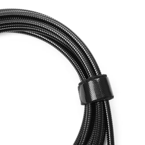 Miniatura 2 de Cummins Cable de carga largo de acero flexible USB-A a cable de carga micro CMN4715 de 8 pies