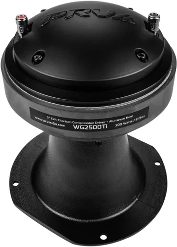 Miniatura 6 de PRV AUDIO WG2500Ti Controlador de bocina de alta frecuencia de salida de 200 vatios de 2 "8 ohmios 107dB PRO Audio Titanio controlador de compresión
