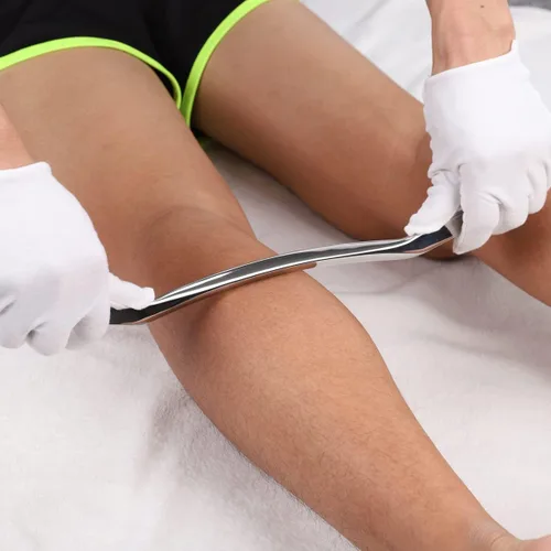 Miniatura 8 de Gua Sha - Herramienta de masaje para raspado, barra larga para músculos grandes, gran movilización de tejidos blandos, 13.5 pulgadas de largo (C)
