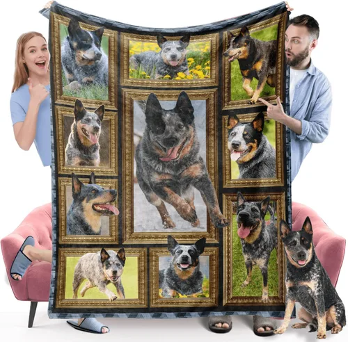 Miniatura 14 de Manta de perro Cocker Spaniel para niños, bonita manta de franela suave y acogedora para niñas y niños, mantas para bebés y niños pequeños