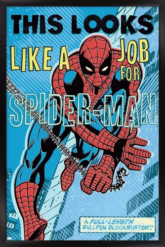 Miniatura 6 de Trends International Marvel Comics Spider-Man - Parece un póster de pared de trabajo Versión premium sin marco