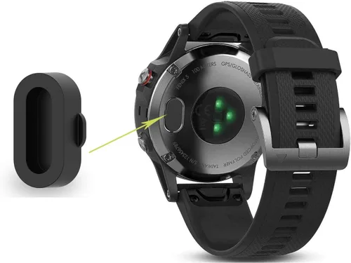 Miniatura 3 de Paquete de 20 tapones antipolvo compatibles con Garmin Fenix 8 7 7S 7X 6 6S 6X Pro 5 5S 5X Plus/Vivoactive 3/4/Venu Sq/Forerunner 245/935 Protector