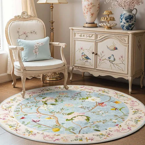 Miniatura 24 de Jinchan Alfombra Floral de Pasillo, 2x5, Alfombras Antideslizantes Lavables a Máquina, Alfombra Suave de Pelo Bajo para Pasillo, Resistente a