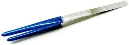 Miniatura 5 de Pinzas de vapor 8 "Puntas recubiertas de PVC con punta de goma suave para laboratorio, herramienta de artesanía de joyería industrial, pinzas