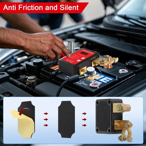 Miniatura 8 de Interruptor Inteligente de Desconexión de Batería de 12V con Control Remoto - Perfecto para Automóviles, Camiones, Casas Rodantes y Vehículos Todo