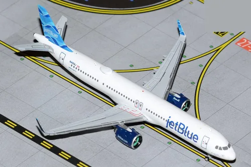 Miniatura 4 de GeminiJets G2AZU1085 Azul Linhas Aereas Airbus A321neo PR-YJE; Escala 1:200
