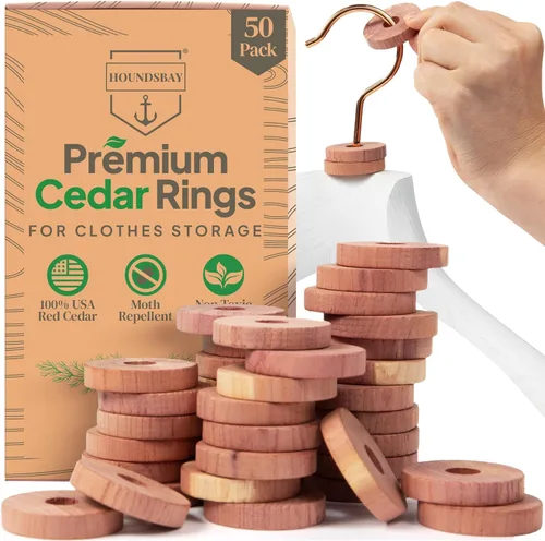 Miniatura 8 de Paquete variado de 120 unidades – Lavanda y cedro para armarios – Alternativa para almacenamiento de ropa – Bolsas de aroma para protección