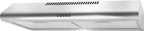 Miniatura 9 de COSMO COS-5MU30 Campana extractora de conductos para debajo del gabinete de la colección Delta de 30 pulgadas, controles de botón, filtros Acero