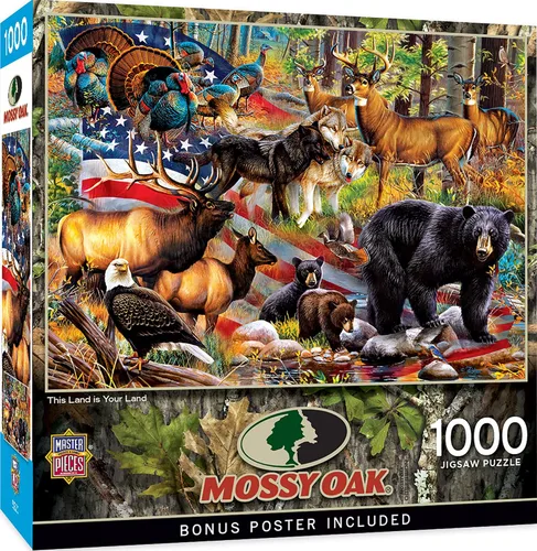 Miniatura 11 de MasterPieces Mossy Oak - Freedom for All - Rompecabezas de 1000 piezas