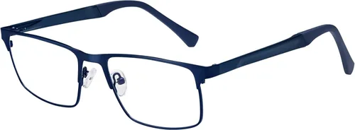 Miniatura 9 de Dollger Gafas de luz azul para hombre, marco de metal, rectangular, pantalla de computadora, lentes de bloqueo de luz azul