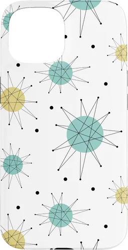 Miniatura 6 de Franciscan Starburst Mid Century Modern Atomic Era Pattern Case for iPhone 17