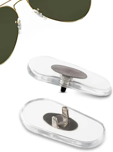 Miniatura 8 de SPORTS WORLD VISION RB Glasses - Almohadillas para la nariz PVC suave cierto RB Aviator almohadillas de cojín 0.59 pulgadas con clip fácil