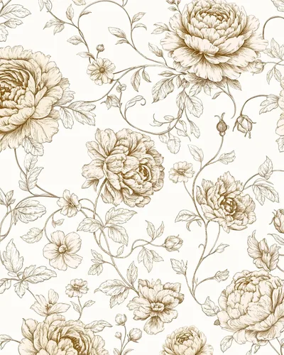 Miniatura 11 de ILHIIOR Papel tapiz floral rosa para despegar y pegar, papel de contacto con hojas bohemias, flores amarillas, extraíble, autoadhesivo, impermeable