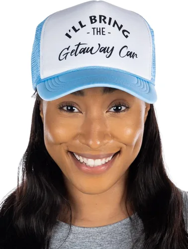 Miniatura 6 de Funky Junque Gorra de béisbol de malla para mujer, para despedida de soltera