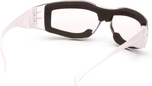 Miniatura 2 de Pyramex Intruder Safety Eyewear Clear Frame Full Foam Padding Clear Anti-Fog Lens