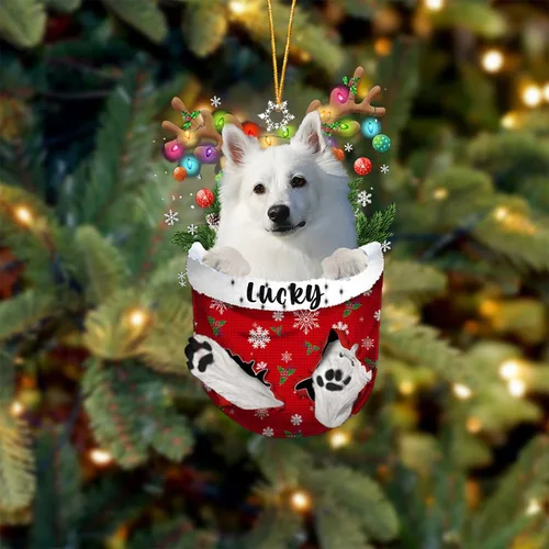 Miniatura 95 de Adorno de Navidad personalizado para perro Airedale Terrier en bolsillo de nieve, adorno para árbol de Navidad, idea de regalo para amantes
