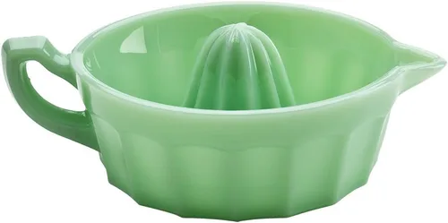 Miniatura 5 de Escariador - Exprimidor grande de pomelo, naranja o limón - Hecho en Estados Unidos - Mosser Glass USA (Crown Tuscan)