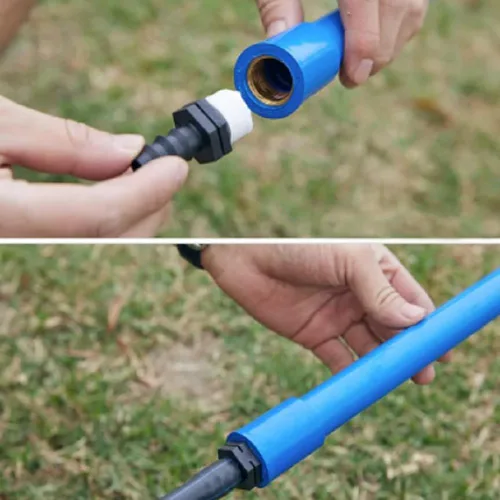 Miniatura 6 de Conector de manguera de PVC de púas de 5 piezas de 3/4 pulgadas - Juego de piezas de adaptador de conector de manguera de jardín MNPT de 3/4 pulgadas