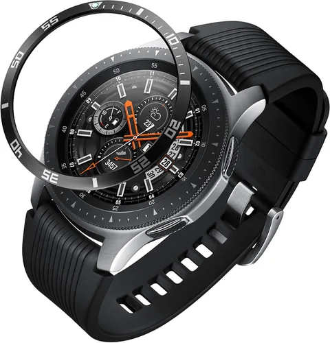 Miniatura 14 de BaiHui - Anillo de bisel compatible con Galaxy Watch de 1.81 pulgadas / Galaxy Gear S3 Frontier y anillo bisel clásico, cubierta de protección