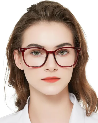 Miniatura 6 de MARE AZZURO Gafas de lectura de gran tamaño para mujer, lectores cuadrados grandes 1.0 1.25 1.5 1.75 2.0 2.25 2.5 2.75 3.0 3.5 4.0 5.0 6.0