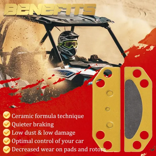 Miniatura 4 de Nuevo kit de pastillas de freno de estacionamiento 2203147 para Polaris Ranger 2X4 4X4 6X6 500 700 800 900, freno de estacionamiento para Polaris