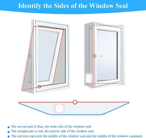 Miniatura 9 de Kit de sellado de ventana de CA portátil de 157.5 in (157 pulgadas) con acoplador universal para manguera de escape de 5.1"/5.9", kit de sellado